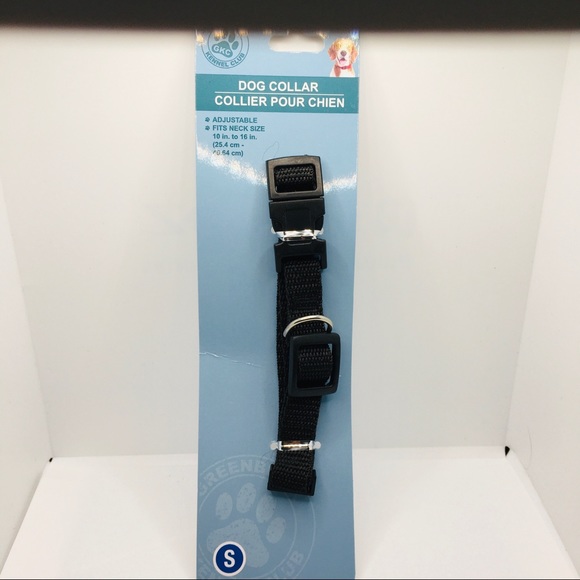 DOG COLLAR BLACK SZ Small GREAT FOR WALKS! - Picture 9 of 10